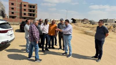 رئيس جهاز القاهرة الجديدة يتفقد أحياء بيت الوطن ومحور ABC لمتابعة أعمال التطوير والطرق