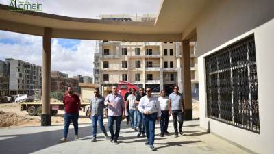 رئيس جهاز العلمين الجديدة يتفقد مشروع «سكن لكل المصريين» ويوجه برفع كفاءة المنطقة