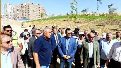 وزير الإسكان يتفقد اللمسات الأخيرة بمشروع «حدائق تلال الفسطاط» ويؤكد سرعة الانتهاء من الأعمال المتبقية