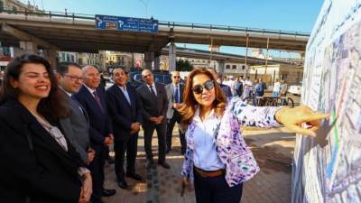 منال عوض: 50 مليون جنيه تكلفة المرحلة الأولى من تطوير سوق العتبة بتمويل من وزارة التنمية المحلية