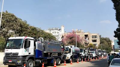 «القابضة للمياه» تعلن استنفار كامل في مرافق المياه والصرف الصحي استعدادًا لافتتاح المتحف 