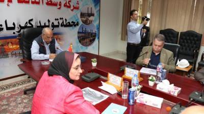 وزير الكهرباء يتفقد محطة النوبارية ويتابع خطة تحسين كفاءة التشغيل