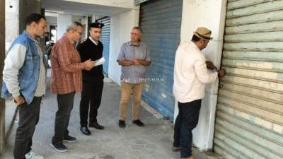 جهاز مدينة الشروق ينفذ حملة غلق وتشميع للأماكن غير المرخصة