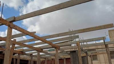 جهاز القاهرة الجديدة يزيل مخالفة بناء بالنرجس 1