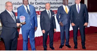 «المقاولون العرب» تفوز بجائزة أفضل شركة مقاولات بأوغندا للسنة الثامنة على التوالي