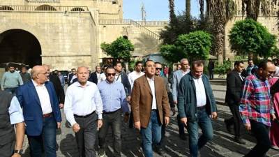  «مدبولي» يتفقد منطقة مسجد الحاكم ومشروعي بوتيك أوتيل الشوربجي والأرناؤوطي