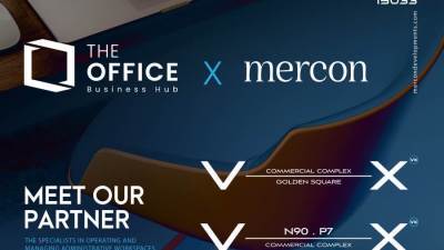 «ميركون» تتعاقد مع «The Office» لتشغيل المكاتب الإدارية بـ «VX90» و«VX Golden Square»