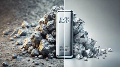 الفضة تحقق أفضل مكاسب سنوية منذ 46 عام والأوقية تتجاوز 58 دولار 