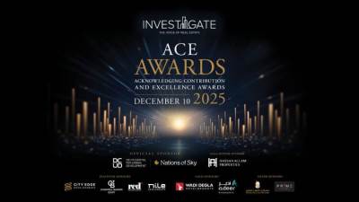 10 ديسمبر.. إطلاق النسخة الثانية من جوائز Invest-Gate ACE Awards 2025