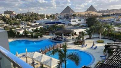«شتيجنبرجر بيراميدز».. أيقونة فندقية عالمية مملوكة لشركة التعمير السياحي بإطلالة على المتحف المصري 