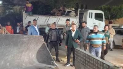 حملات مكثفة لإزالة الإشغالات وتكثيف أعمال النظافة بمدينة الشيخ زايد