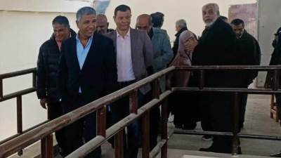 تنفيذًا لتكليفات «الشربينى».. رئيس الجهاز التنفيذي لمياه الشرب يتفقد محطة كفر العلو بحلوان