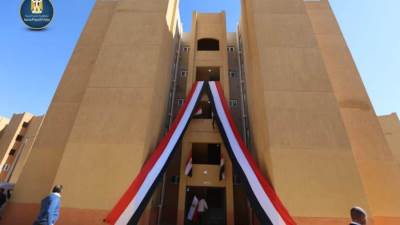 تسليم المرحلة الثانية من إسكان الطود الاجتماعي بالأقصر