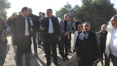 محافظ الجيزة يتابع خطة تطوير أنفاق الطريق الدائري بعدد من الأحياء والمراكز