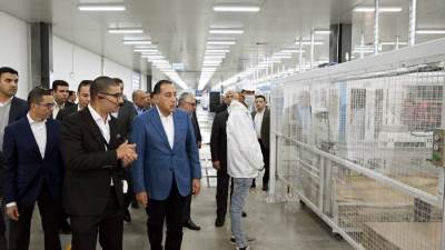 افتتاح مجمع مصانع «إيليت سولار» للطاقة الشمسية بالسخنة باستثمارات 116 مليون دولار