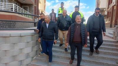 رئيس جهاز  الشروق يوجه بتكثيف أعمال الصيانة بكومباوند جنة ودار مصر