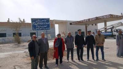 استرداد 4 آلاف متر بمنطقة التوسعات الجنوبية الغربية بأسيوط الجديدة 