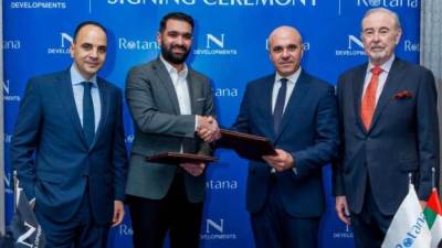 «نواصي العقارية» توقّع عقد إدارة وتشغيل مشروع «N LINE »مع «روتانا العالمية »