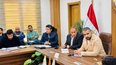 محمود مراد يشدد على سرعة الإنجاز وجودة المشروعات في أعمال ترفيق الأراضي بالعبور الجديدة 