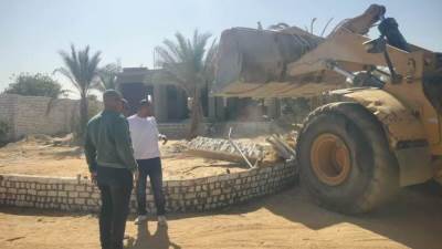 إزالة تعديات على 8 أفدنة بـ«جمعية أحمد عرابي».. جهاز العبور الجديدة يواصل حملاته الحاسمة ضد مخالفات البناء