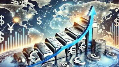 الفضة ترتفع 1.2% محليًا و11% عالميًا خلال فبراير بدعم الطلب الاستثماري