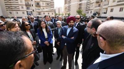 رئيس مجموعة البنك الدولي يشيد بوحدات «سكن لكل المصريين» بمدينة العاشر