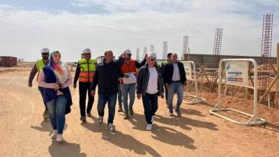 رئيس جهاز أكتوبر الجديدة يتفقد محطة محولات «أب تاون» لمتابعة معدلات التنفيذ وتسريع الأعمال