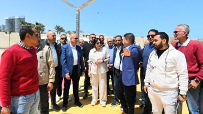 «المنشاوى» تتفقد مشروعات مارينا 8 و"بوغاز 24" والممشى السياحي  بمارينا