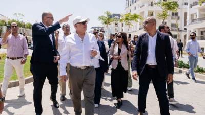 عمرو سليمان يتفقد مشروعات ماونتن ڤيو بالقاهرة الجديدة ويعلن قرب تسليم «MV 1.1»