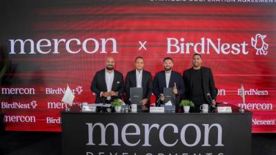 ميركون للتطوير العقاري تتعاقد مع «BirdNest» لإدارة وتشغيل مشروع Dayz بالساحل الشمالي