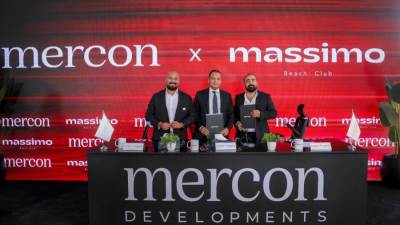 ميركون للتطوير العقاري تتعاقد مع Massimo Beach Club لإدارة شاطئ dayz بالساحل الشمالي