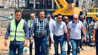 رئيس جهاز حدائق العاصمة يتابع تنفيذ محطة صرف صحي جنوب وخط الطرد بمنطقة 2350 فدان