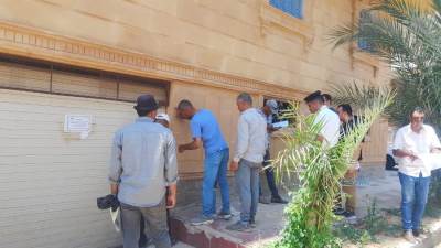 حملات مكثفة بدمياط الجديدة لضبط المخالفات.. غلق 15 بدرومًا ومنشآت تعمل دون ترخيص «صور»