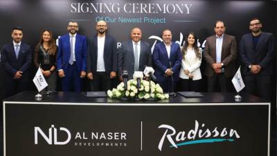 «الناصر للتطوير العقاري» تتعاقد مع «Radisson» لإدارة أحدث مشروعاتها الفندقية بالعاصمة الإدارية