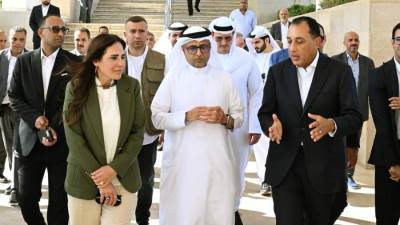 مدبولي يتفقد فندق  «بورتالونا» ومشروع «وادي يم» في رأس الحكمة الجديدة