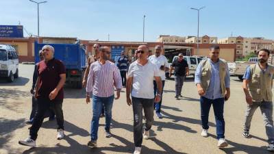حملة مكبرة لإزالة الإشغالات بمدينة بدر.. ورئيس الجهاز: لن نسمح بعودة المخالفات والحملات مستمرة