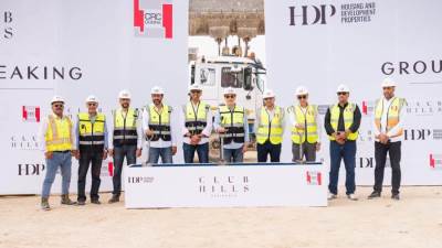 شركة التعمير والإسكان العقارية وCRC Dorra يضعان حجر الأساس لمشروع Club Hills Residence  بـ 6أكتوبر