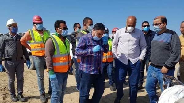 محمد رجب يتفقد المنصورة الجديدة