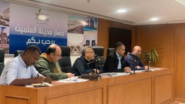 رئيس جهاز العلمين الجديدة يوجه الشركات المنفذة لكمبوند «مزارين» برفع معدلات التنفيذ