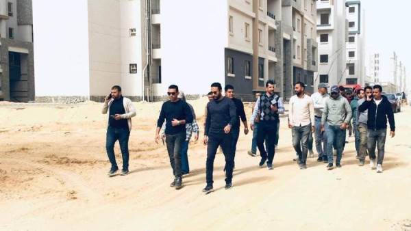 استعدادات مكثفة لتسليم 54 عمارة بالإسكان المتوسط بمدينة «حدائق العاصمة» بنهاية مارس