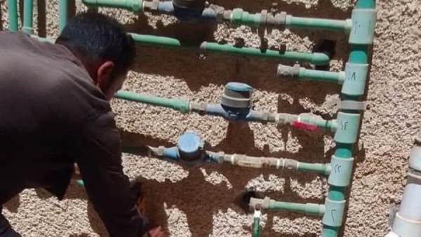 جهاز الشيخ زايد يواصل حملات فصل وصلات الخِلسة وتحرير محاضر للمخالفين