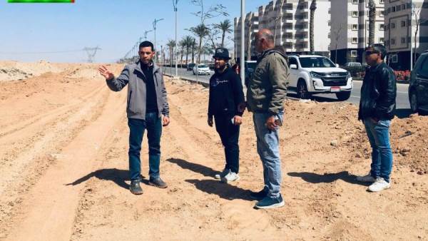 «العربى» يتابع مراحل التنفيذ لشبكات المرافق الرئيسية بمنطقة بوليفارد حدائق العاصمة