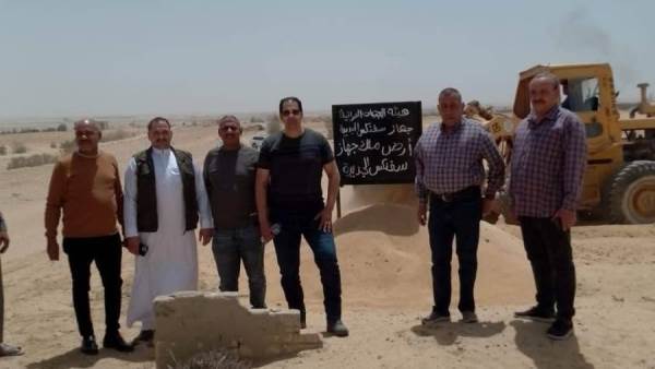 جهاز سفنكس الجديدة يسترد 20 فدانًا بالكيلو 52 غرب طريق مصر الإسكندرية الصحراوي