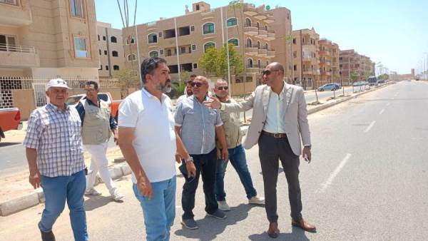 رئيس جهاز الشروق يقود جولة ميدانية مكبرة بالإسكان الاجتماعي والمنطقة التاسعة «صور»