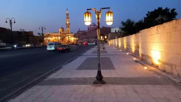 الانتهاء من المرحلة الأولى لترميم سور مجرى العيون والممشى السياحي