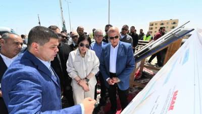 وزيرة الإسكان تتفقد مشروعات البحيرات الجنوبية «نيو مارينا» وتوجه بتكثيف الأعمال